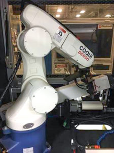 Robotic arm donated by Medtronic