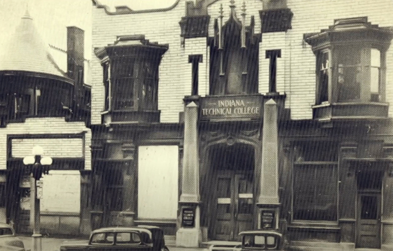 Indiana Tech's first location downtown Fort Wayne