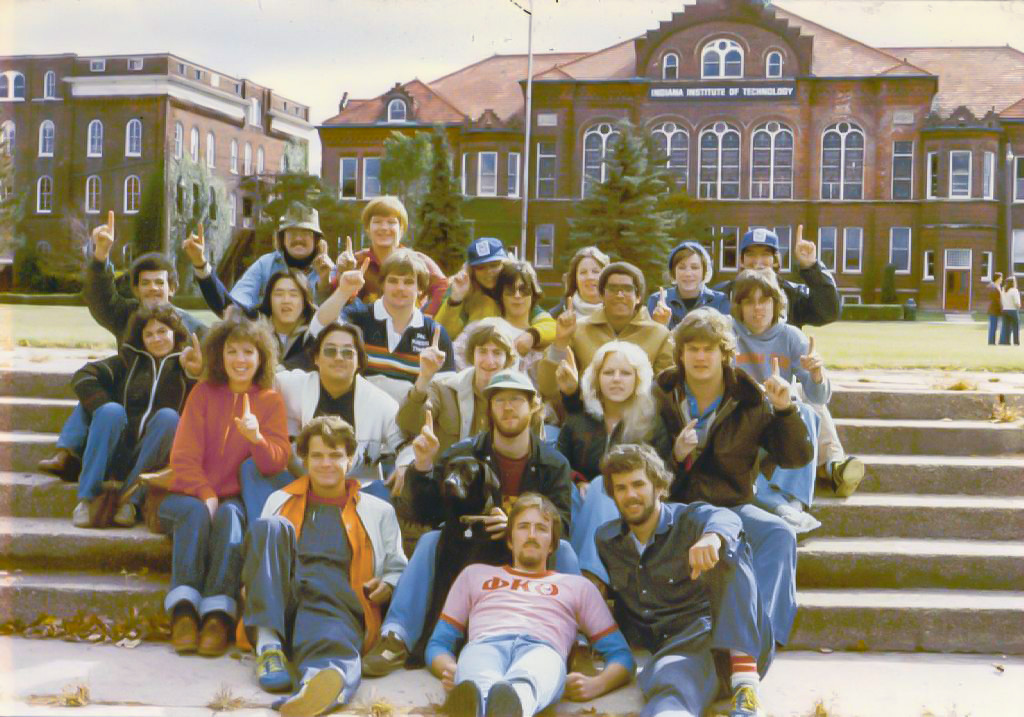 Indiana Tech Students in 1979