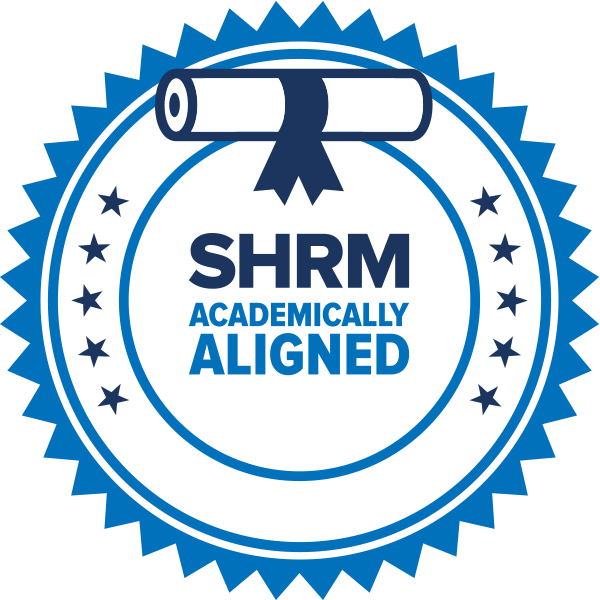 SHRM Academically Aligned badge